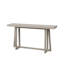 Console de 59,84 po, élégante table d'entrée rectangulaire, console extérieure pour patio, table de hall d'entrée robuste, canapé pour l'entrée, couloir, salon, chambre à coucher et patio, gris
