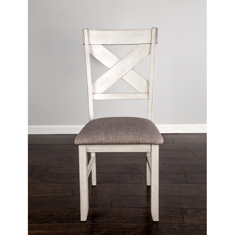 Chaise d'appoint en bois massif Brunet
