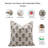 Fabdivine Natural Linen Pillow Cover Block Print Boho Throw Cushion for Modern Homes  Khajur Buta Size-14X36-736594881-736594880