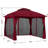 MASTERCANOPY Premium Steel Patio Gazebo with Mosquito Netting-70124943-93723299