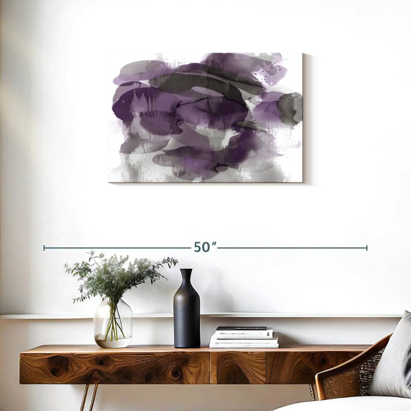 Avery Amethyst Flow II, 20" H x 30" W