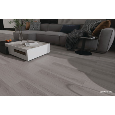 Plancher de luxe en vinyle imperméable avec couche d'usure 20 mil - 6,5 mm avec sous-couche attachée