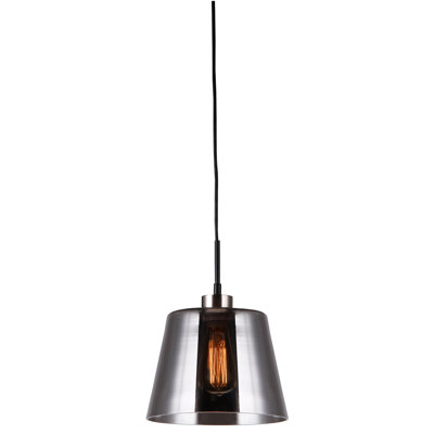 1 - Light Black Single Pendant