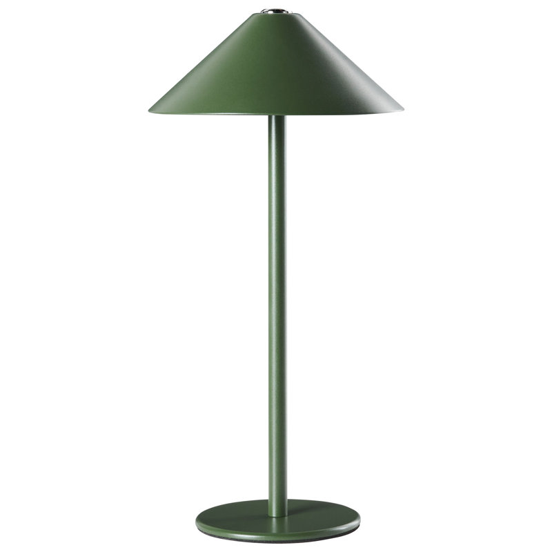 Aluminium Table Lamp, Green