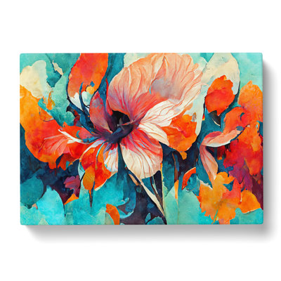 Flowers Abstract Vol.6 - Wrapped Canvas