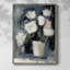 Impression encadrée FLORAL Series DCXCVII - Bois massif-688075056