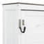 Lit escamotable pleine grandeur peu encombrant avec lumière DEL, pliable dans l'armoire, idéal pour les petites pièces et les espaces polyvalents (matelas non inclus)-246590994
