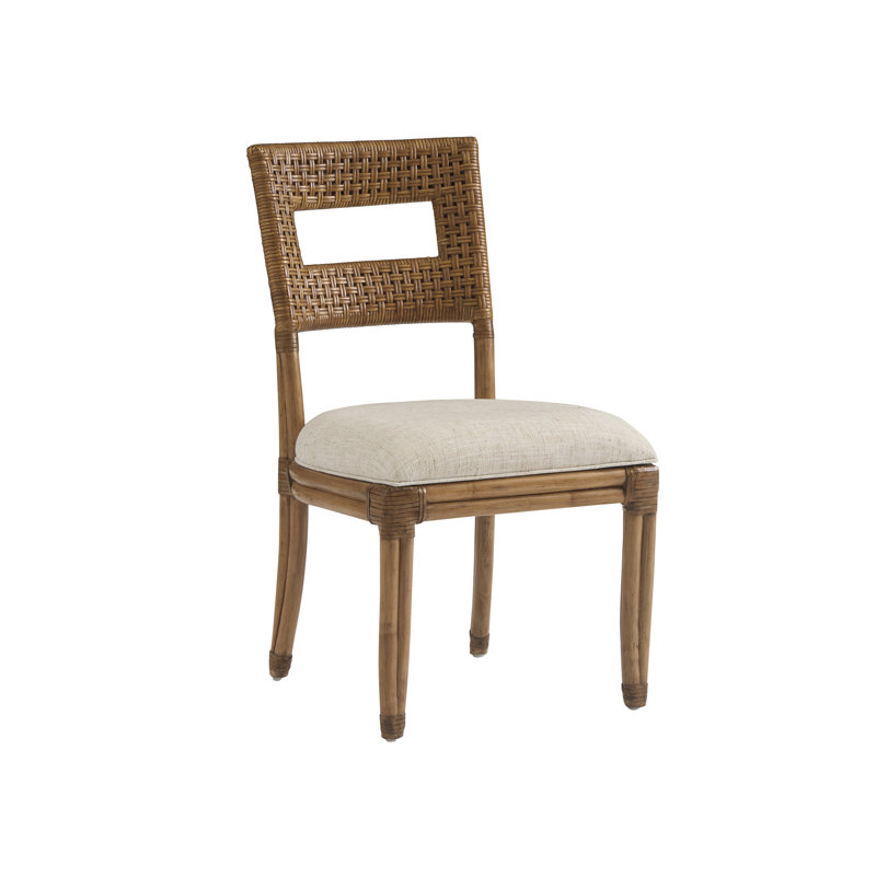 Key Biscayne Upholstered Dining Chair, Beige