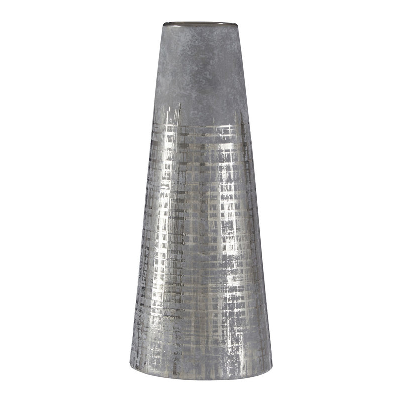 Cleek Ceramic Table Vase, 30cm H x 13cm W x 13cm D