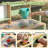 Kids Wooden Outdoor Mud Kitchen Playset With Plant Growing Box, Removable Sink, Oven, Stove & Kitchen Accessories, Pretend Play Kitchen For Backyard And Garden