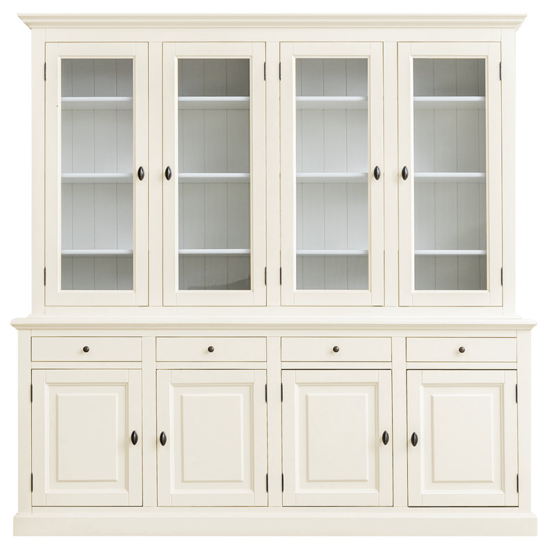 Babak Display Cabinet, Cream