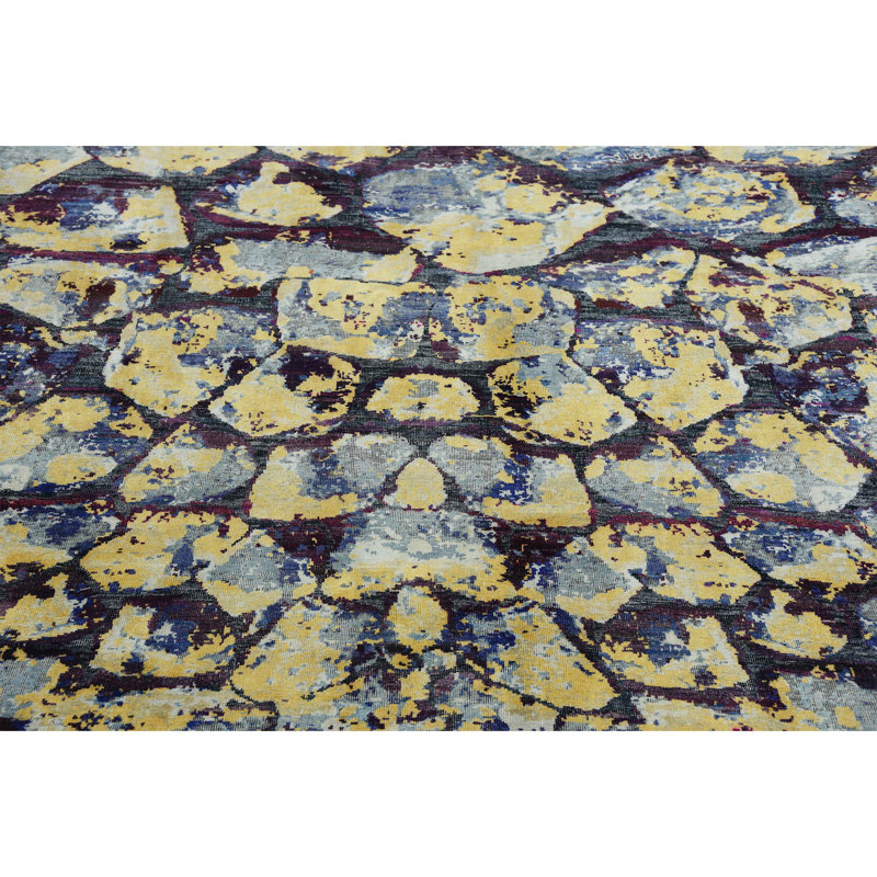 Geometric Area Rug, Rectangle 9' x 12'