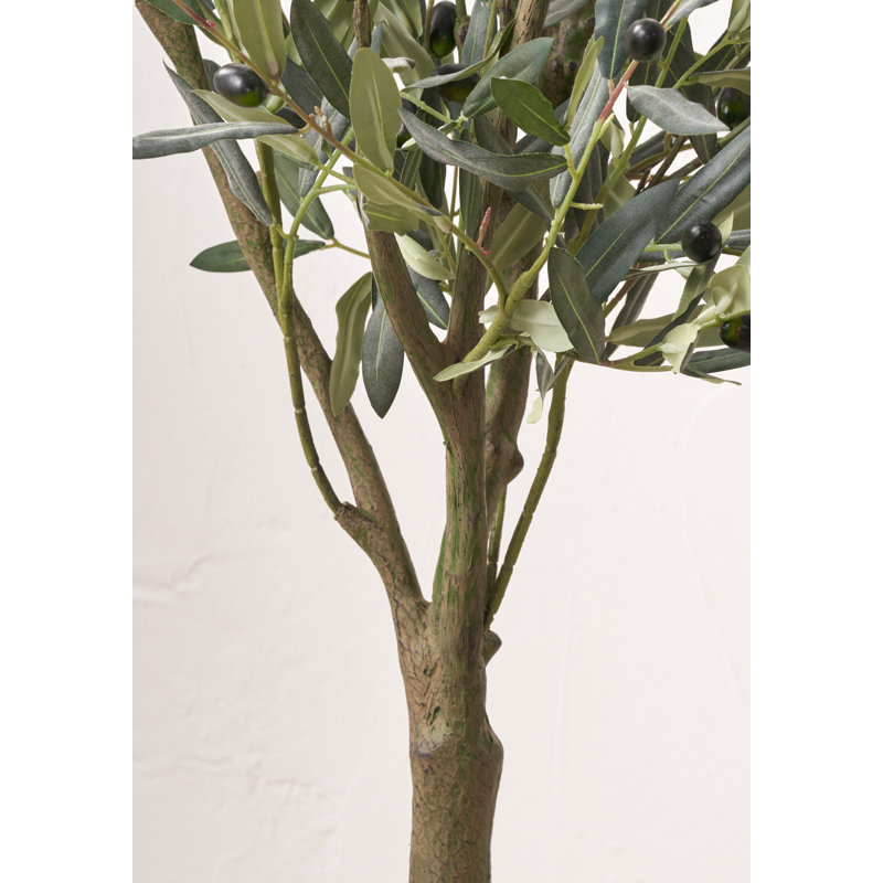 150cm Faux Tree in Cement Pot