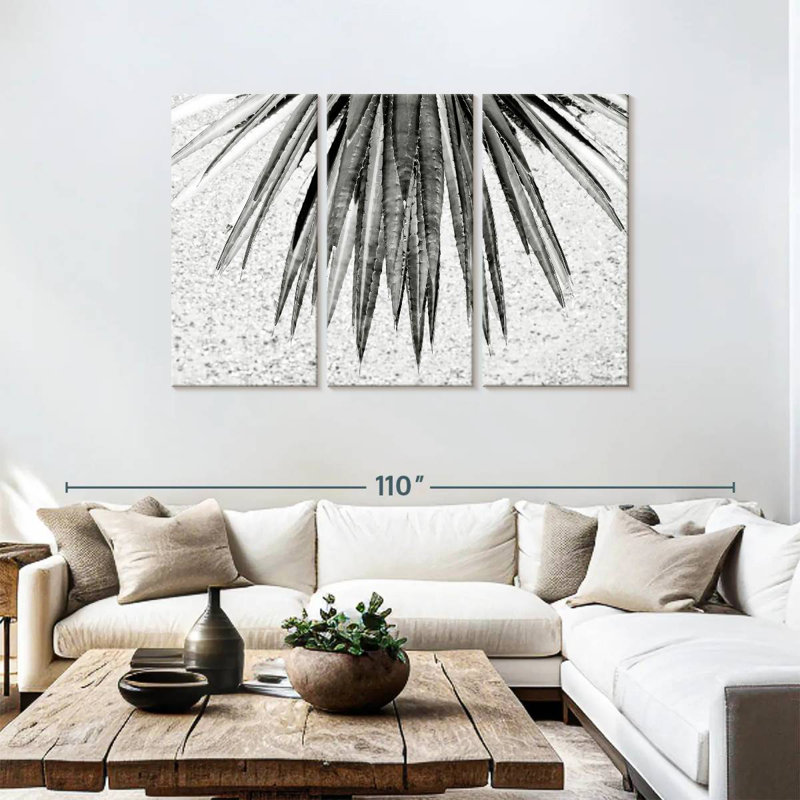 Harnek Black Arizona - Aloe Vera, 48" H x 74" W