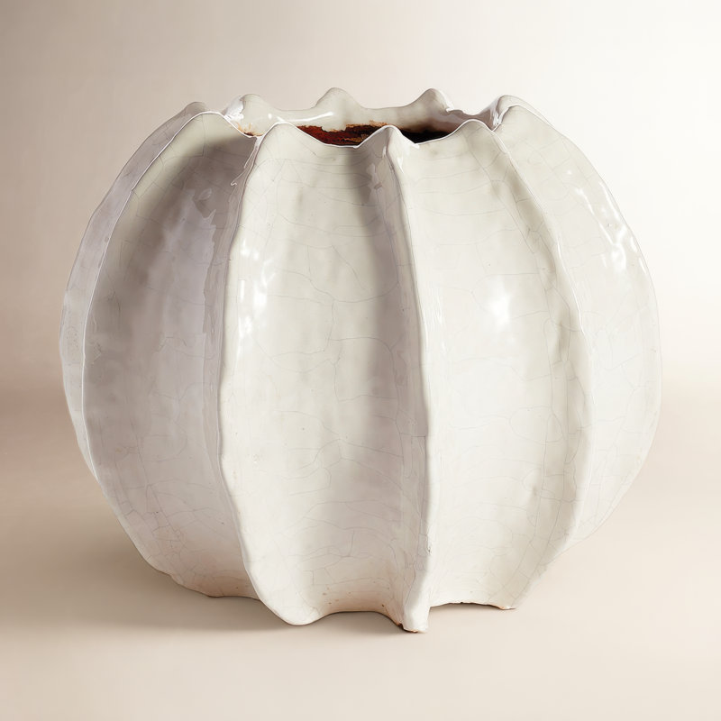 Chenery Sea Urchin Pot Planter, 5.75" H x 9" W x 9" D
