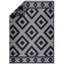 Tapis intérieur / extérieur noir Abdulkareem Southwestern-574646944