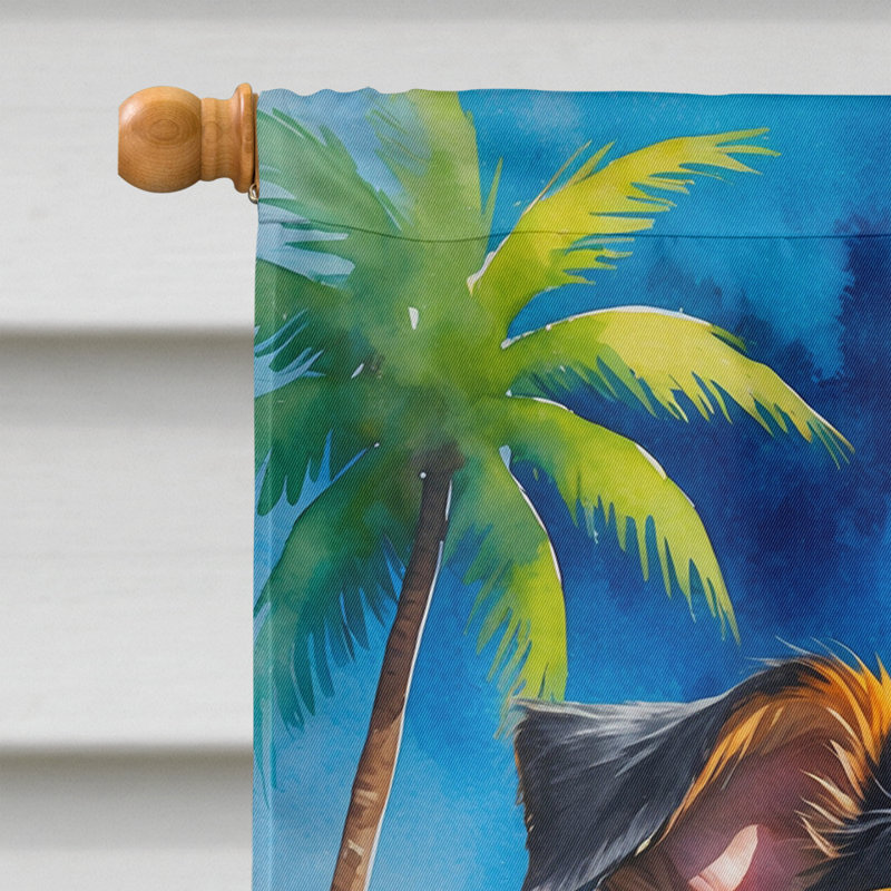 Drapeau de la maison esquimau américain, Pinscher miniature