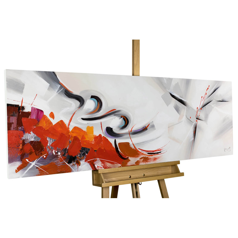 Warm Elegance - No Frame Panoramic Painting on Canvas