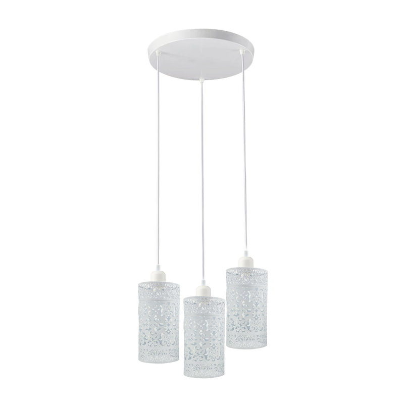 Modlin 3 - Light Cluster Pendant, White