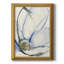 Cobalt & Paynes Petals II, toile encadrée de qualité supérieure - prête à être accrochée-2051487722
