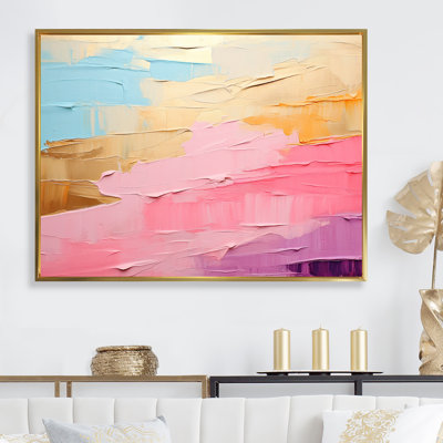 Minimalisme, chasse aux arcs-en-ciel I - impression sur toile arc-en-ciel