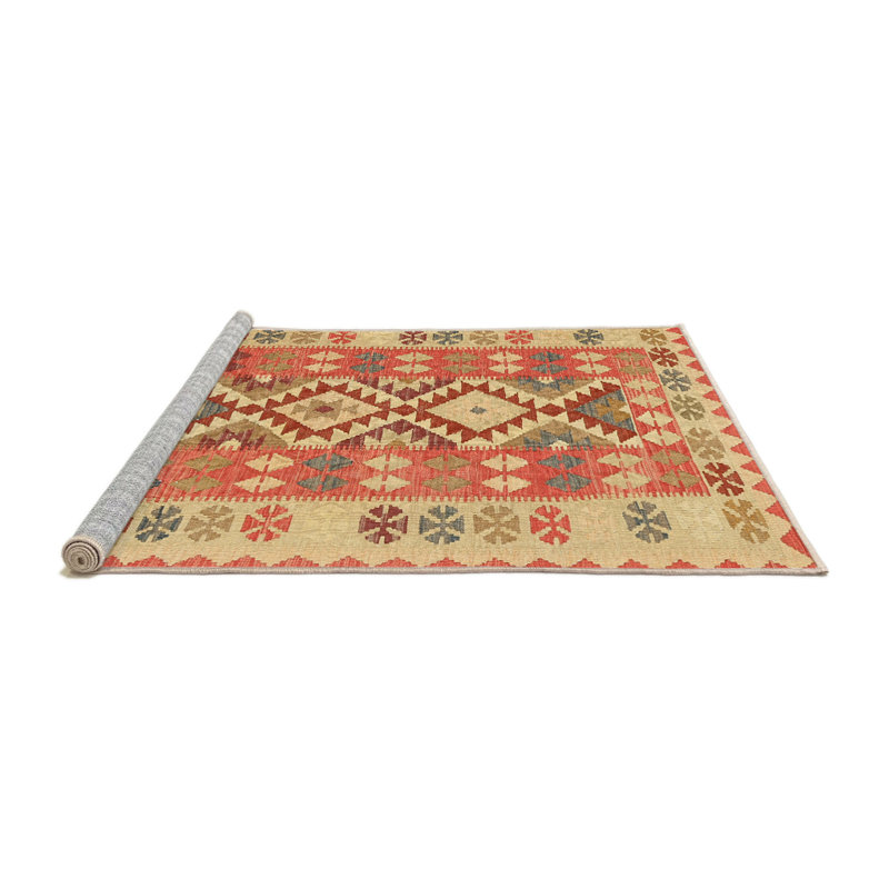 Alixs Oriental Machine Woven Multi Area Rug, Round 8'