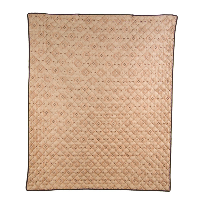 Kila Reversible Rustic Microfiber Throw Blanket