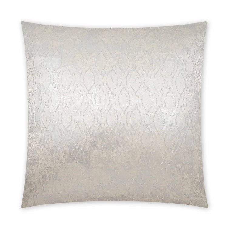 Glisten Abstract Polyester/Polyester Blend Throw Pillow