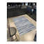 Tapis gris uni à rayures-1967183083