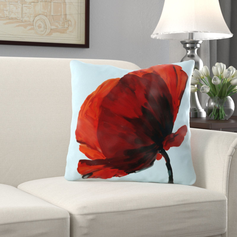 Coussin décoratif dépilé Alger, Microsuède, Intérieur