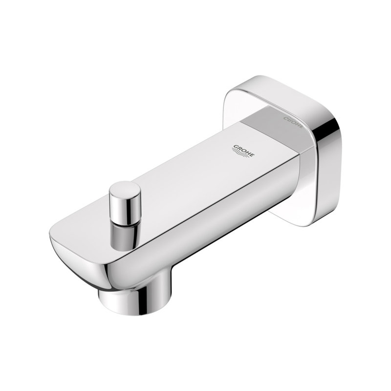 Cubeo Diverter Tub Spout, Chrome