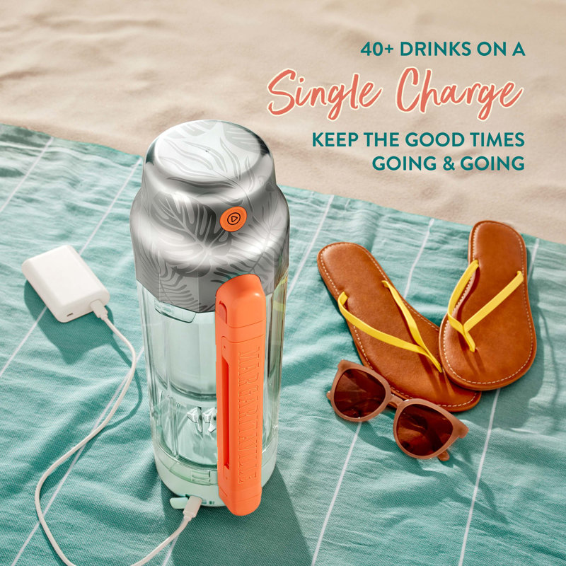 Margaritaville Maui On-the-Go Frozen Drink Machine and Portable Blender