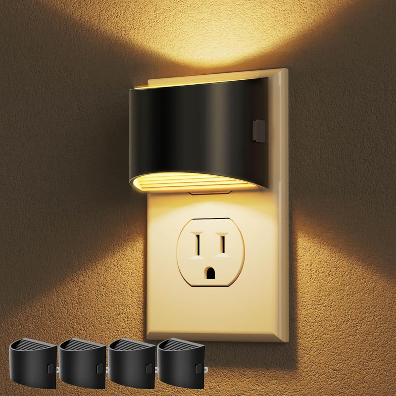 Dimmable Light Sensor Night Light Nightstand Lighting Bedside Wall Light