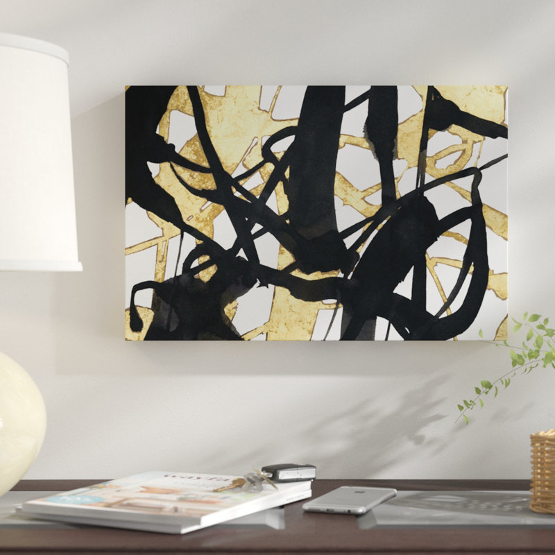 «Embellished Luxe», impression sur toile, H 12 po x l 18 po x P 1,5 po, Toile tendue, Pas de tapis