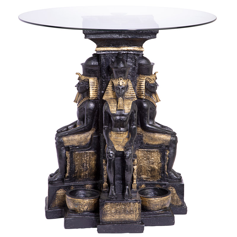 Ramses II Egyptian Table End Table, 1