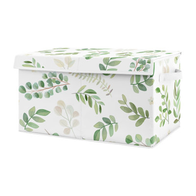 Botanical Floral Leaf Storage Fabric Toy Box