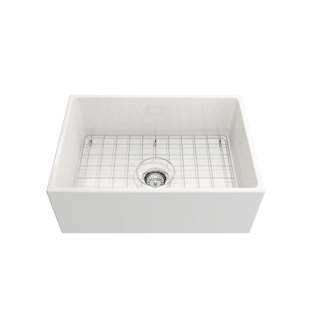 27'' L Single Bowl Fireclay Kitchen Sink