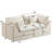 Boneless 74.8" Wide Comfy Cloud Couch Loveseat Sofa-1703571706