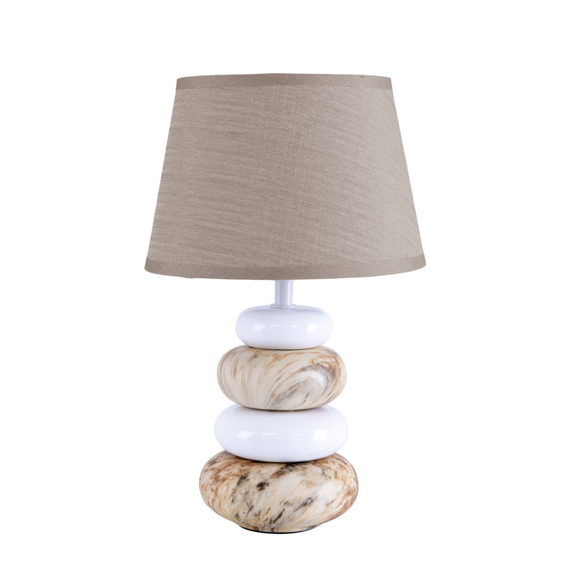 Kristen Ceramic Table Lamp, Brown