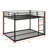 Bunk Bed Low Bunk Bed With Ladder-18588672-54189636