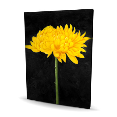 Chrysanthemum Floral Canvas - Elegant Home Decor Art