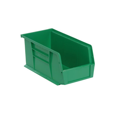  QUS230GN - Ensemble de 12 bacs de rangement ultra-robustes empilables et suspendus L 11 po x l 6 po x H 5 po