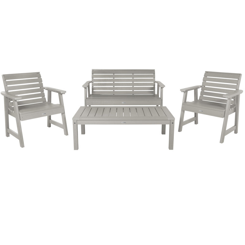 Ensemble de conversation pour 4 personnes Anette, Harbour Grey