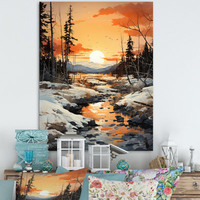 Zaha " Alaska Arctic Sunset I "