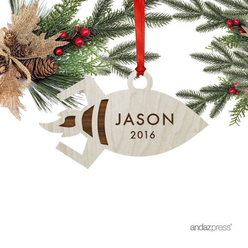 Ornement en forme de "jason" avec sac à cadeau, Oui