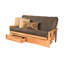 Le cadre de futon double Stratford comprend des tiroirs de rangement et un matelas-675363571-763104926-763104901