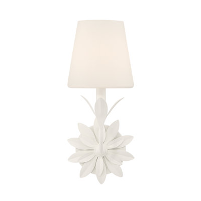Broche 1 Light Sconce