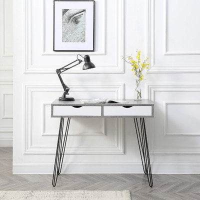 Table moderne 1Pc Laurel avec bureau et tiroirs