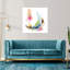 Abstrait aquarelle abstraite, art mural délicat contemporain-710029733