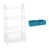White/Turquoise